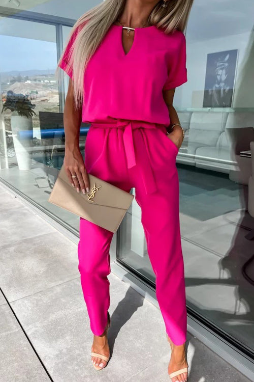 Elara - Luxe Jumpsuit | Stijlvol en Elegant | Perfect voor Feesten en Avonden Uit