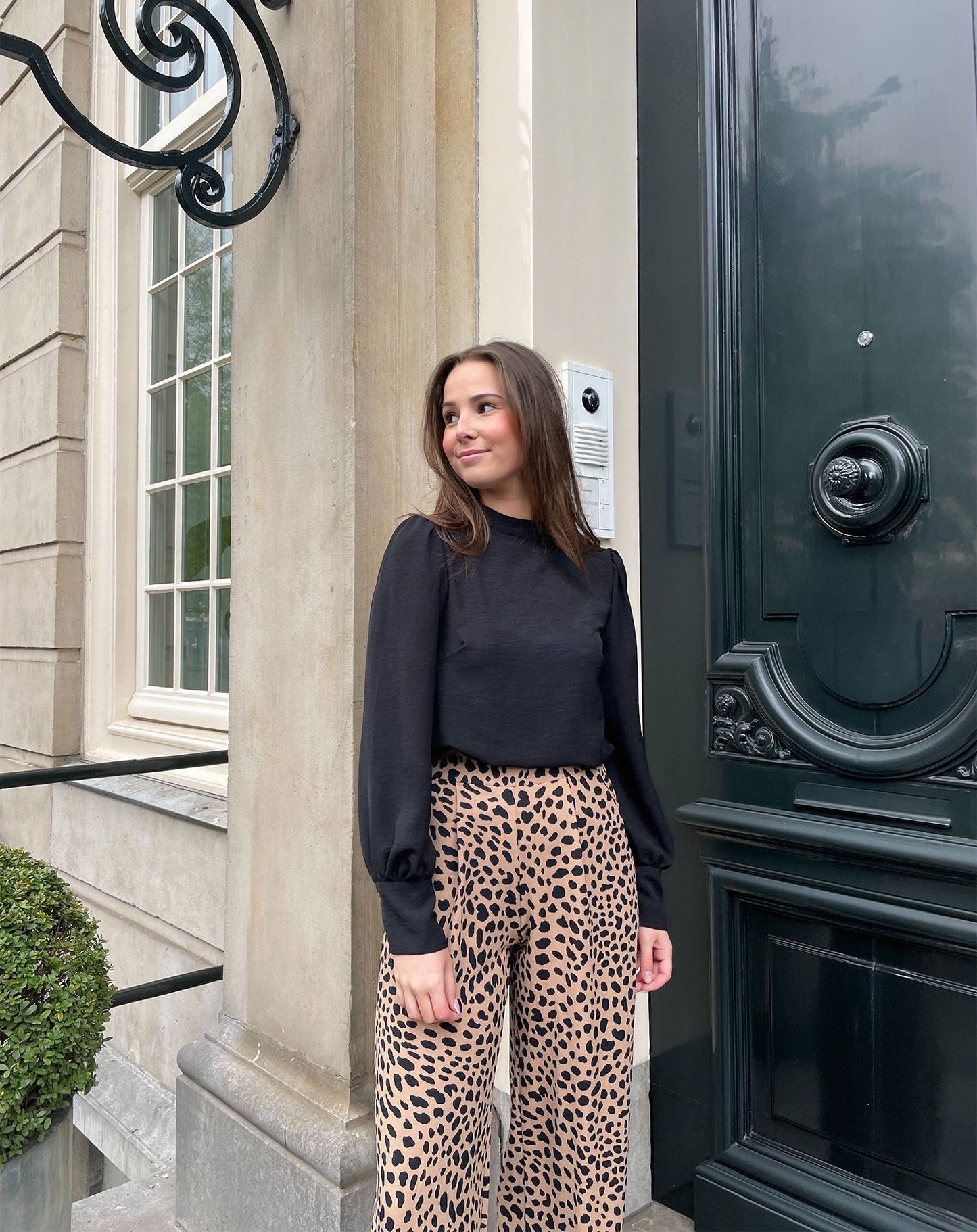 Silken Grace Blouse – Tijdloze Elegantie in een Modern Jasje