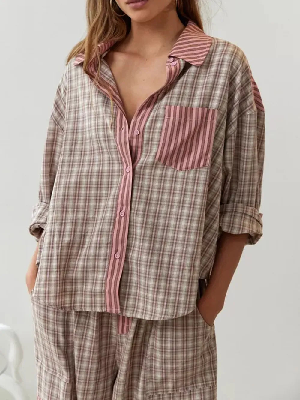 SnuggleCotton – Zachte Tweedelige Pyjama Set
