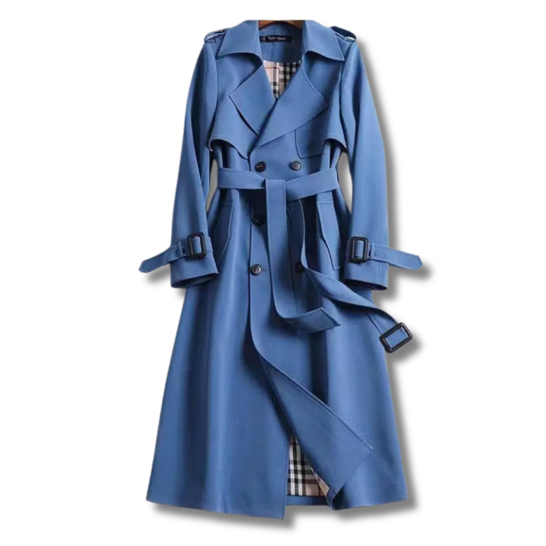 Amara – Elegante Trenchcoat voor Dames | Tijdloze Stijl en Luxe