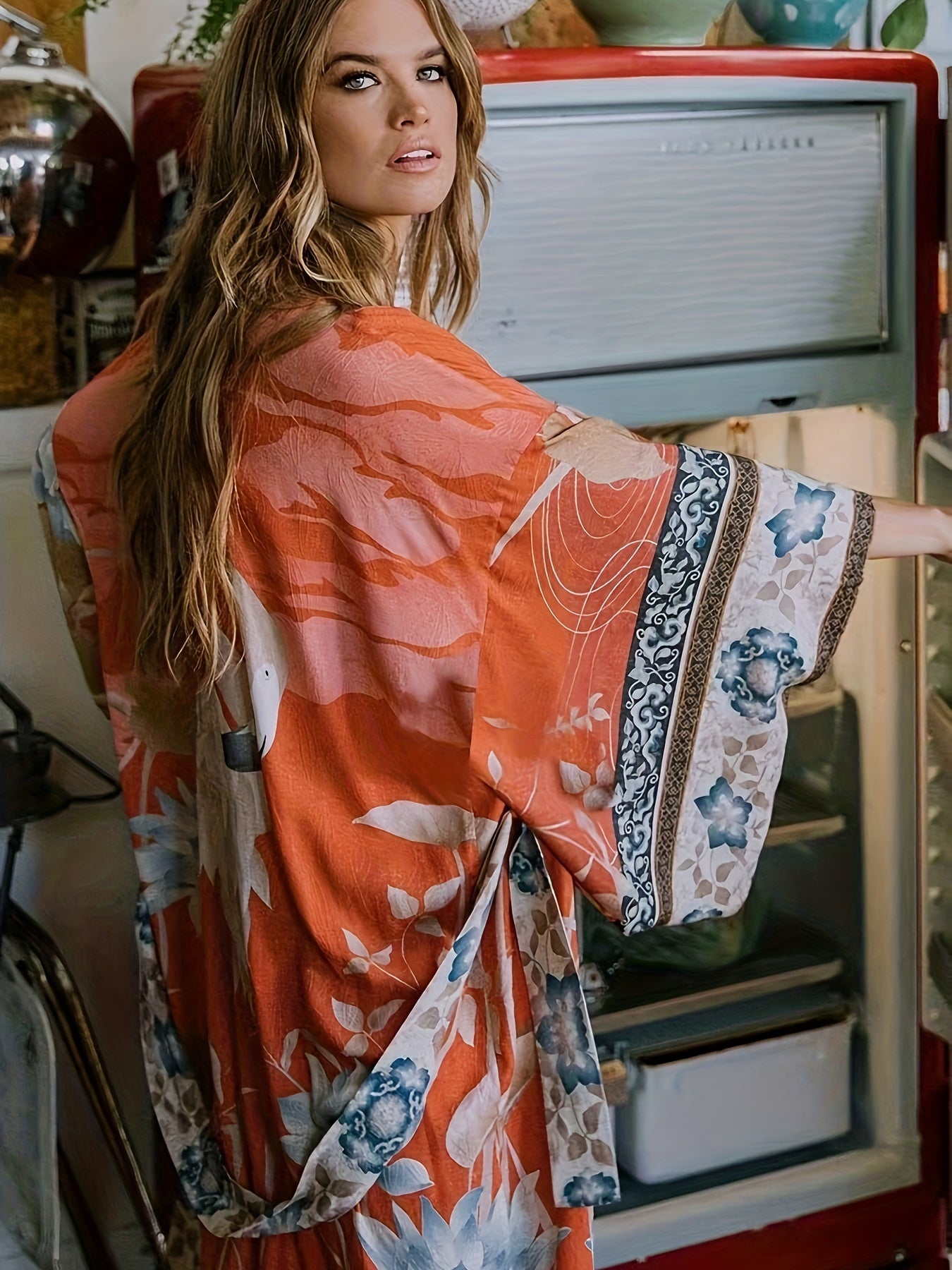 CharmingFlora – Bloemen Kimono