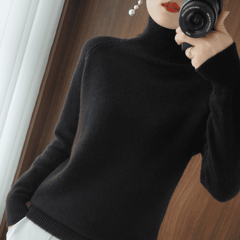 Yara – Tijdloze Trui met Colkraag