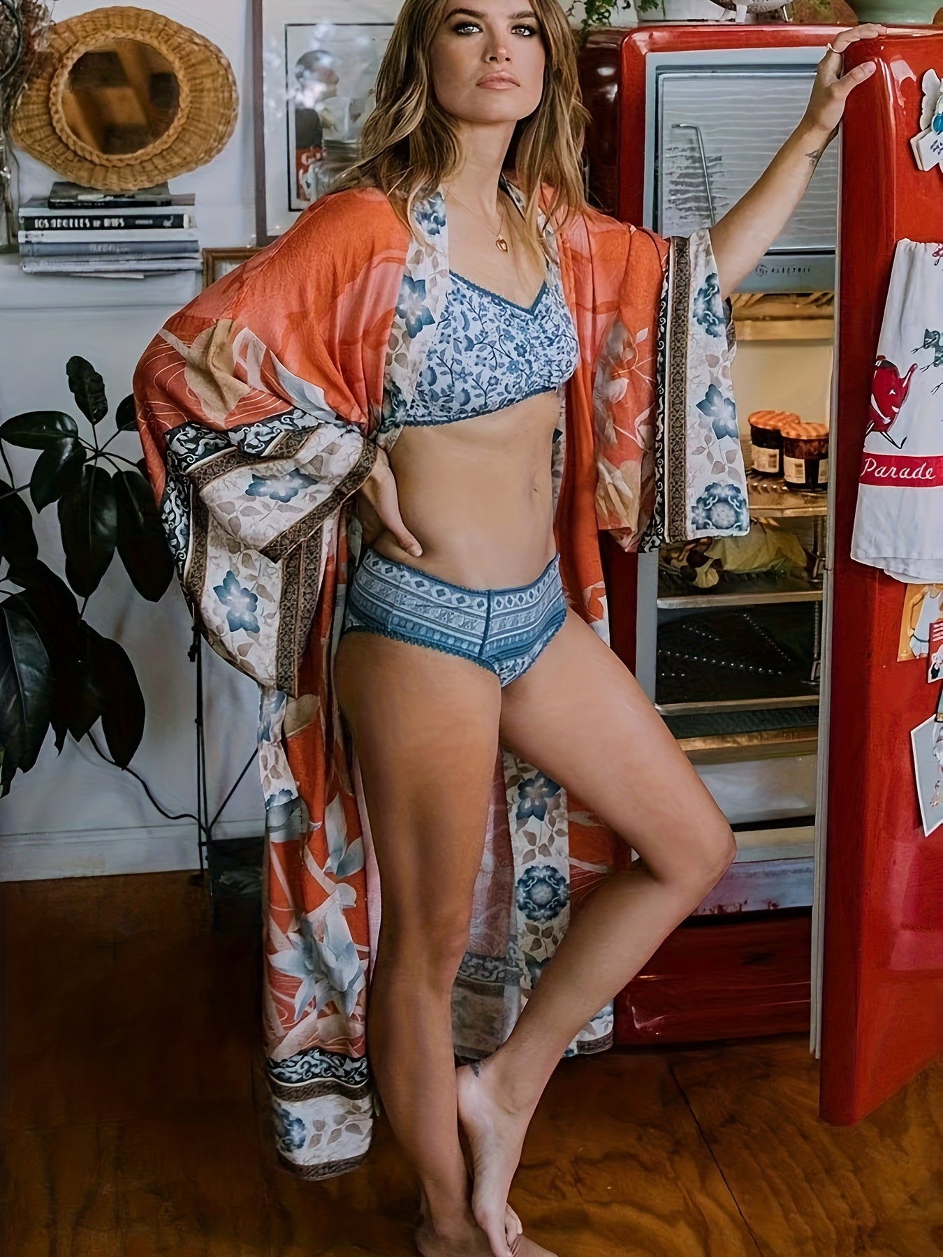 CharmingFlora – Bloemen Kimono