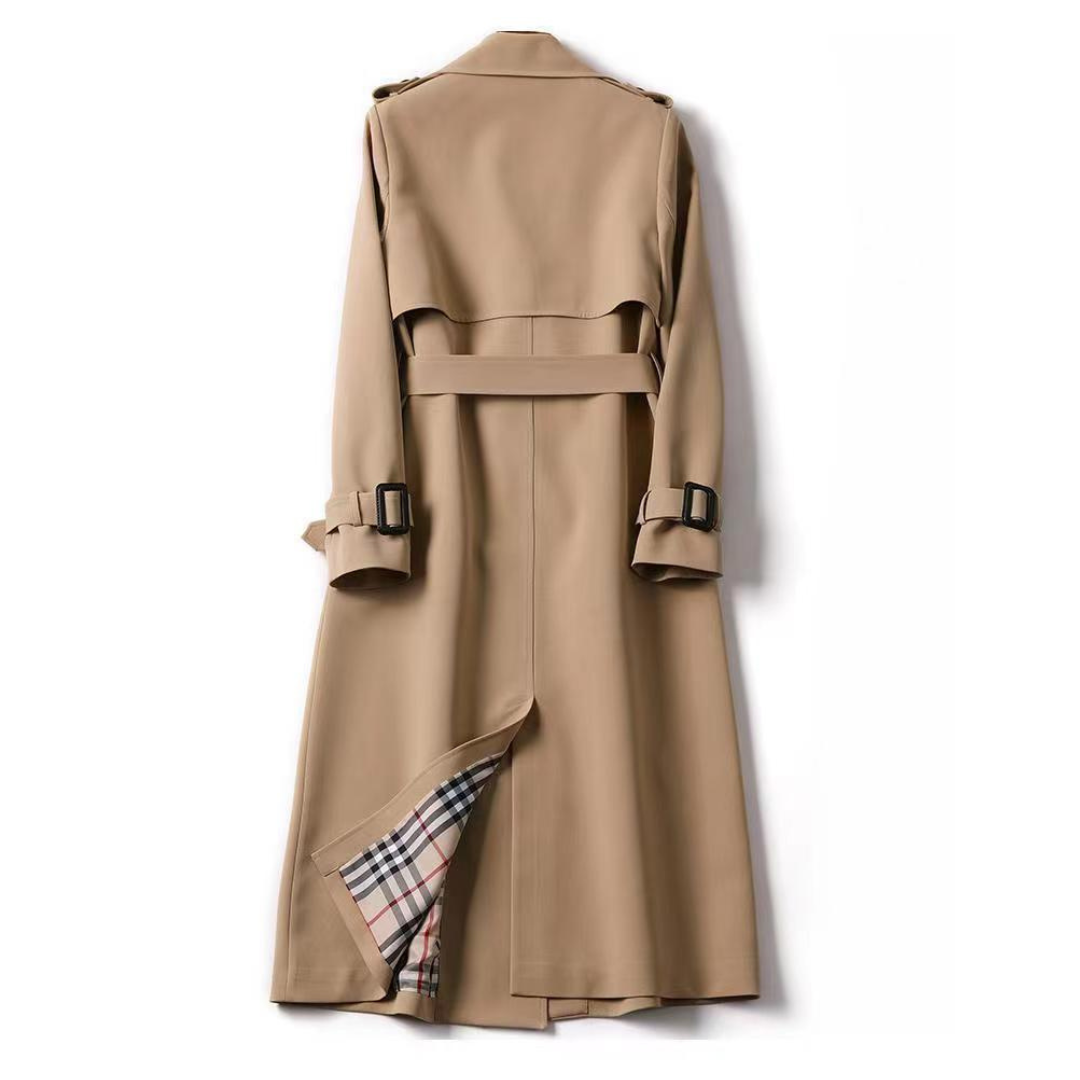 Amara – Elegante Trenchcoat voor Dames | Tijdloze Stijl en Luxe