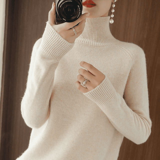 Yara – Tijdloze Trui met Colkraag