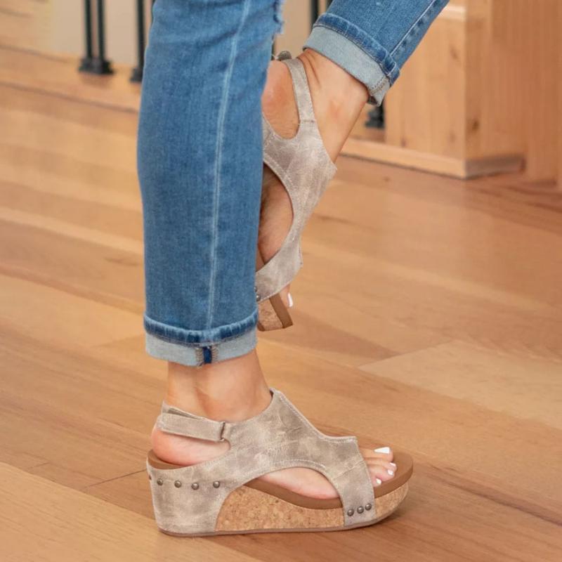 ComfortStep – Leren sandalen met orthopedische ondersteuning voor dames