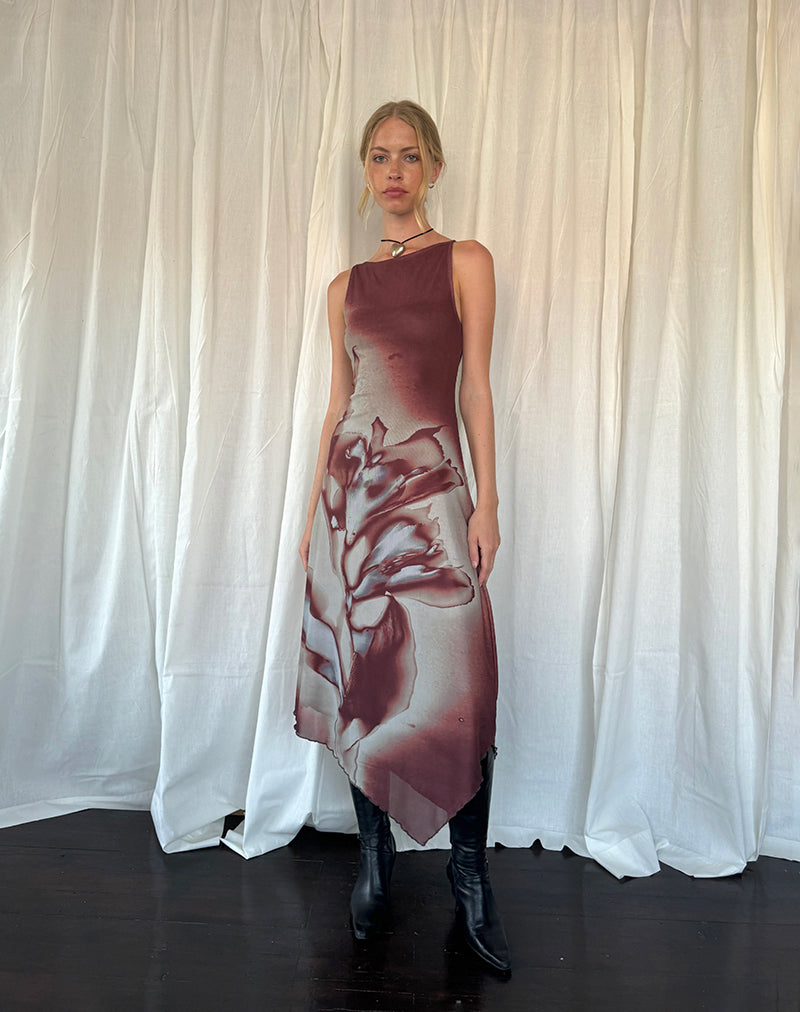 Sorelle Artisanal Elegance Midi-jurk