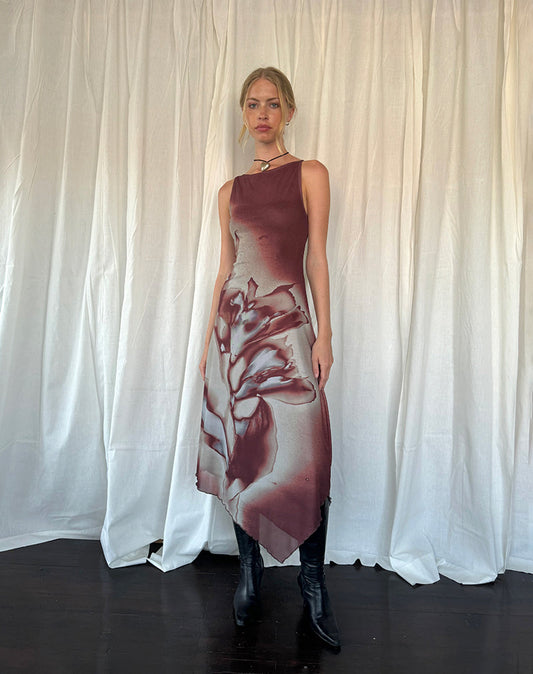 Sorelle Artisanal Elegance Midi-jurk