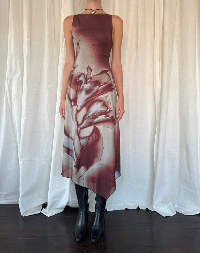 Sorelle Artisanal Elegance Midi-jurk