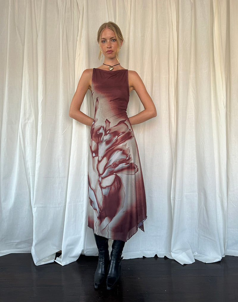 Sorelle Artisanal Elegance Midi-jurk