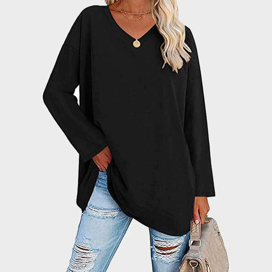 Selena – Luxe Zomerblouse met Lange Mouwen voor Dames
