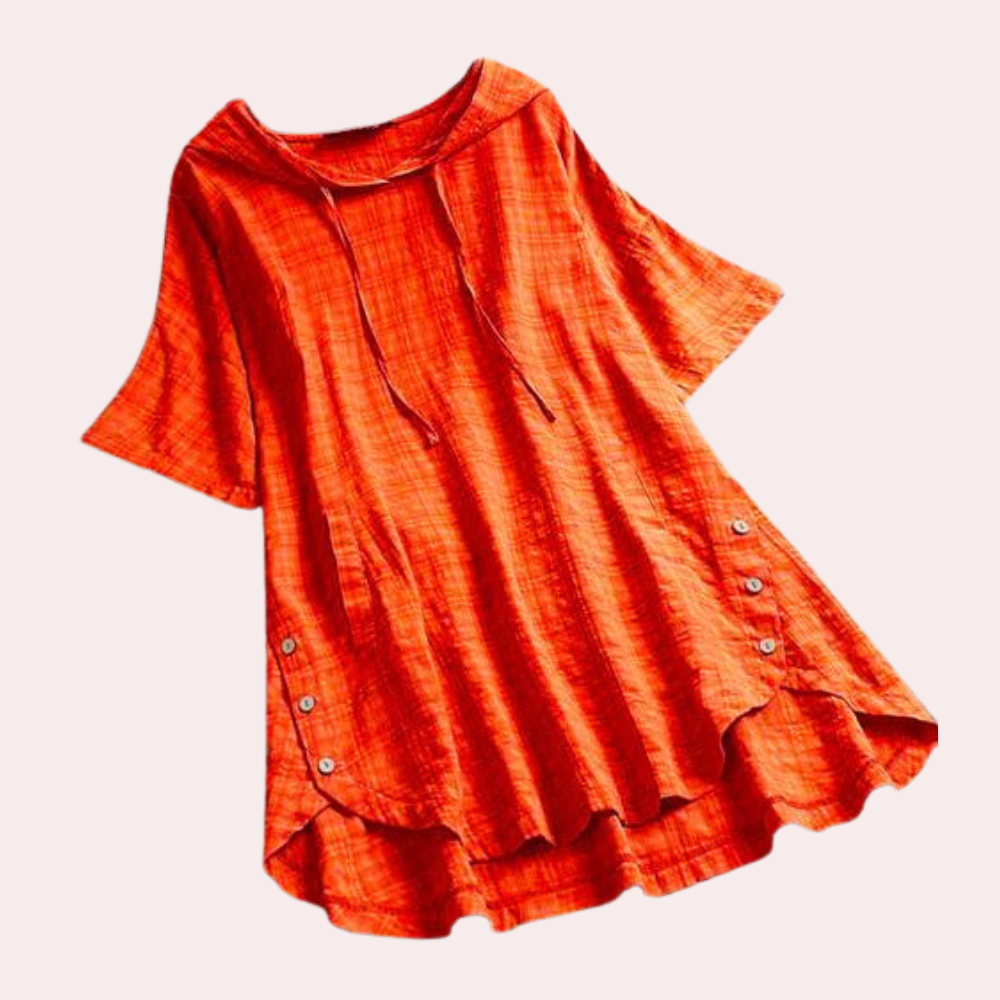 Amory Breeze Tuniekblouse – De Perfecte Mix van Comfort & Boho Chic