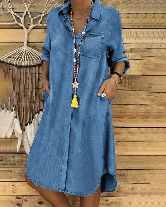 Modara Breeze – Elegante Zomerjurk met V-Hals