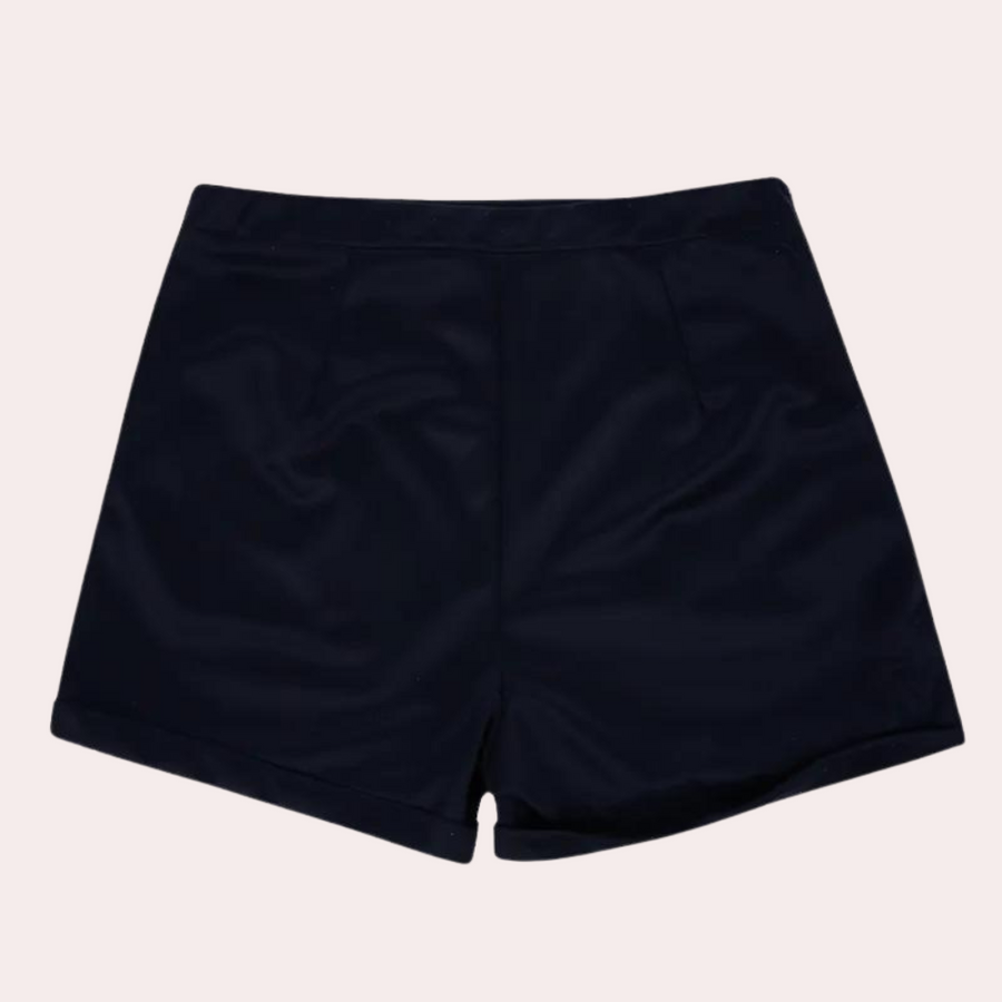 Aurélie – High-Waist Shorts met Gouden Details