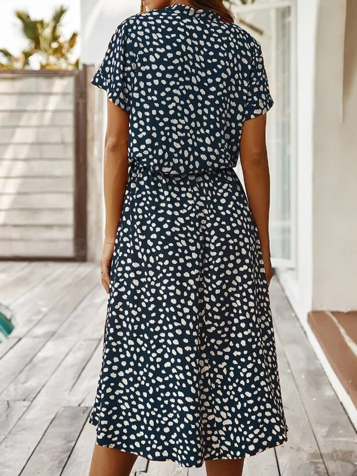 Aurine – Tijdloos Elegante Midi-jurk van Modara