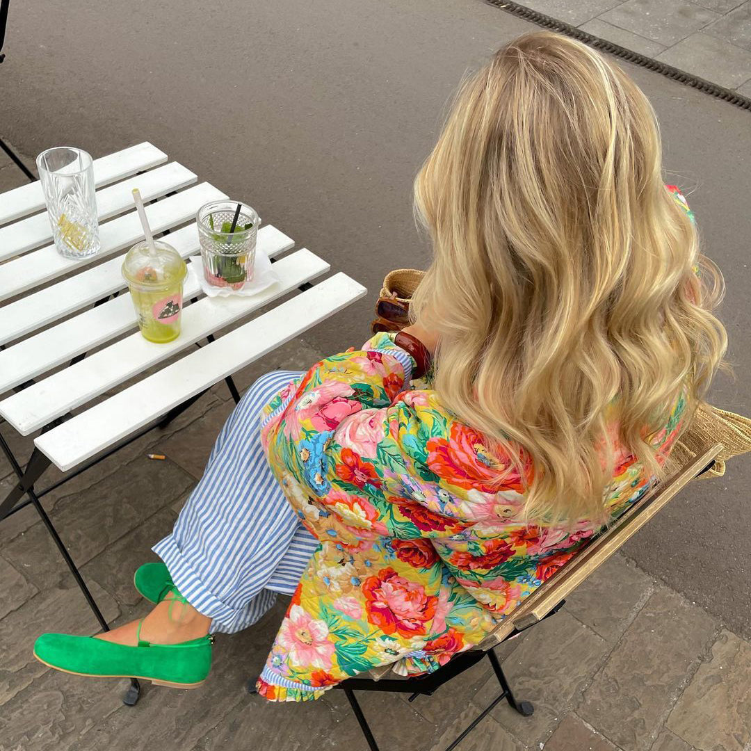 Anneliese - Kunstzinnige Printjas | Trendy, Stijlvol & Comfortabel | Een Must-Have voor Elk Seizoen