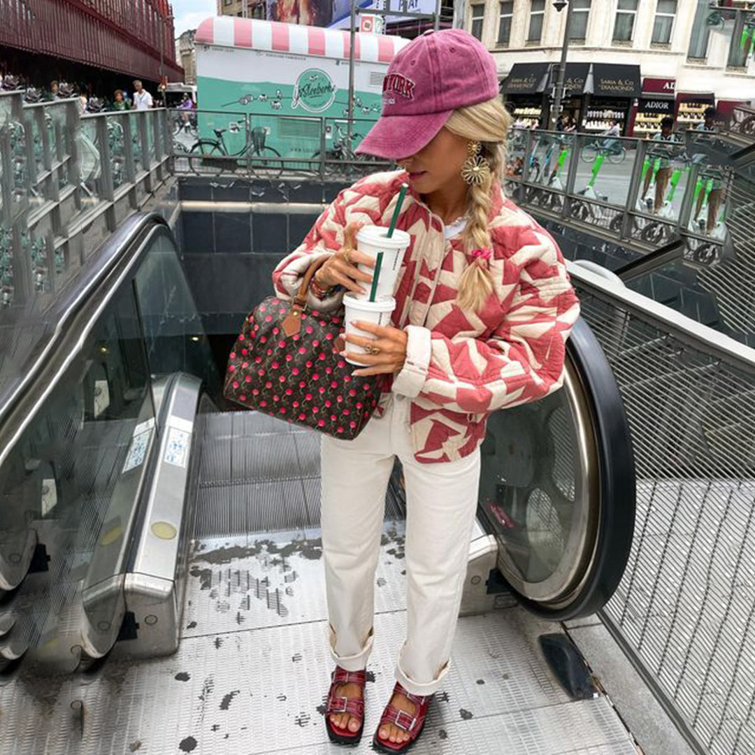 Anneliese - Kunstzinnige Printjas | Trendy, Stijlvol & Comfortabel | Een Must-Have voor Elk Seizoen