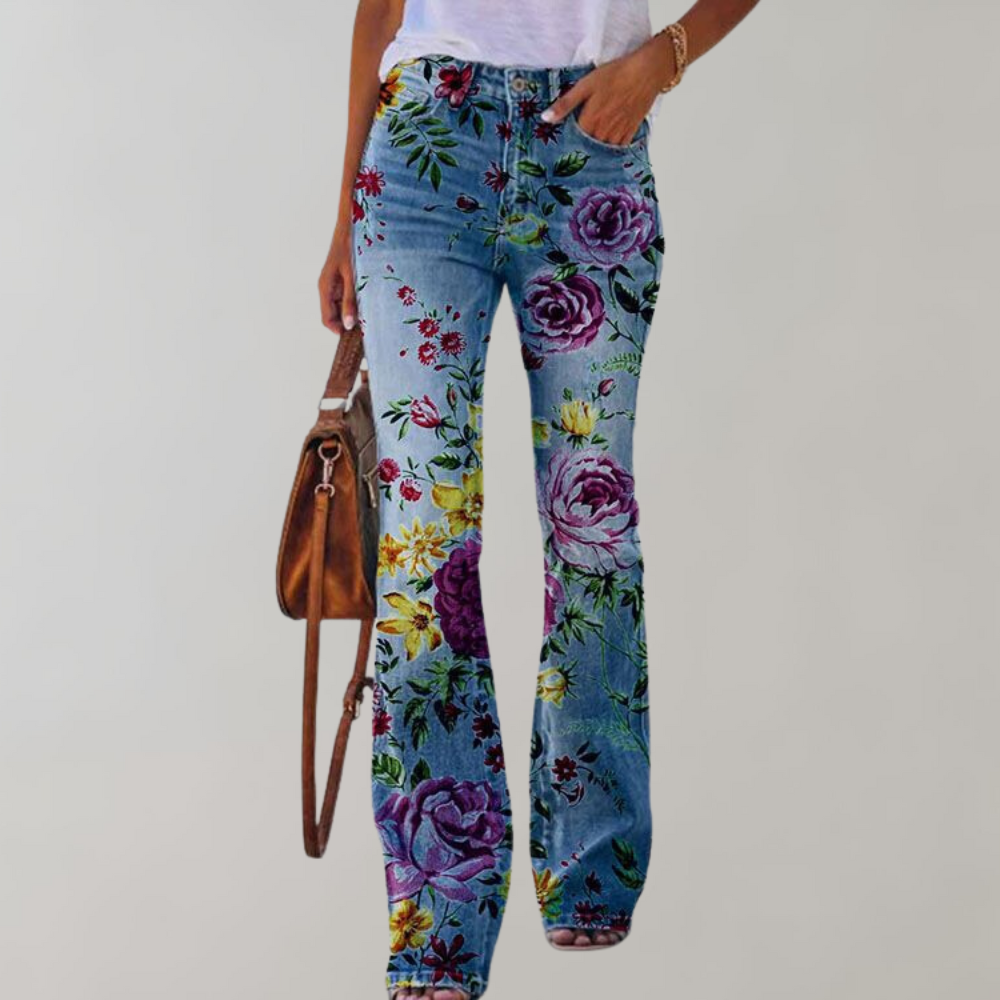 Sorella™ – Zomerse Flare Broek voor Dames