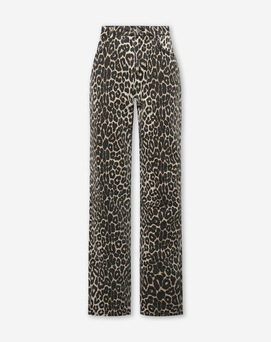 Wild Grey Denim – Urban Chic met een Dierlijke Twist