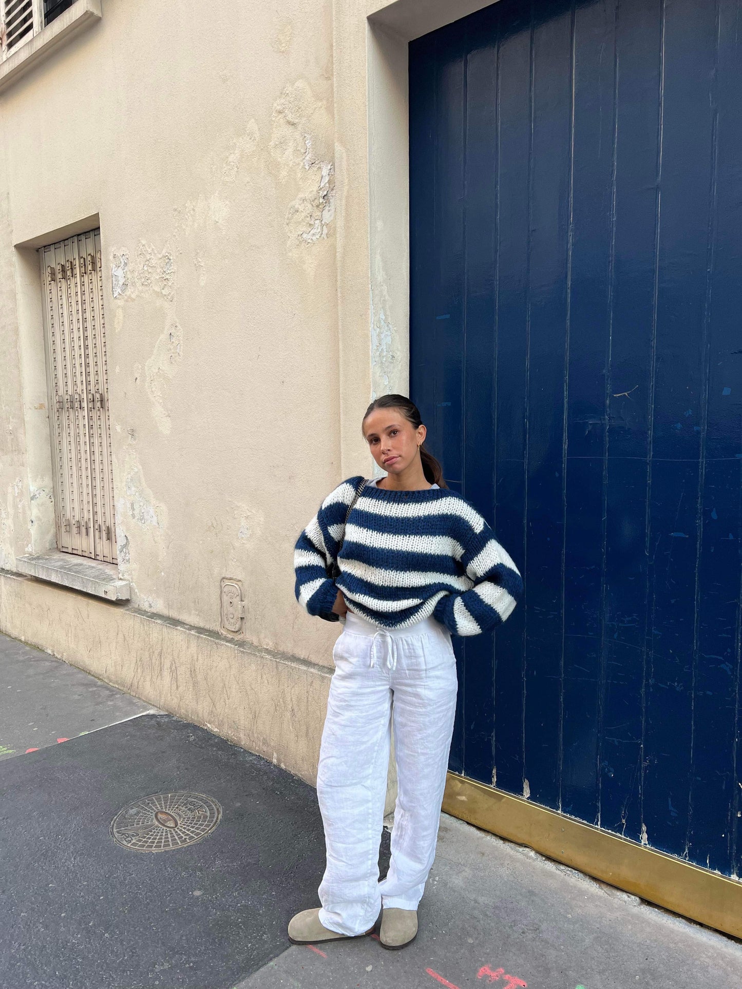 Coastal Stripe Trui – Comfort en Stijl voor Elk Seizoen