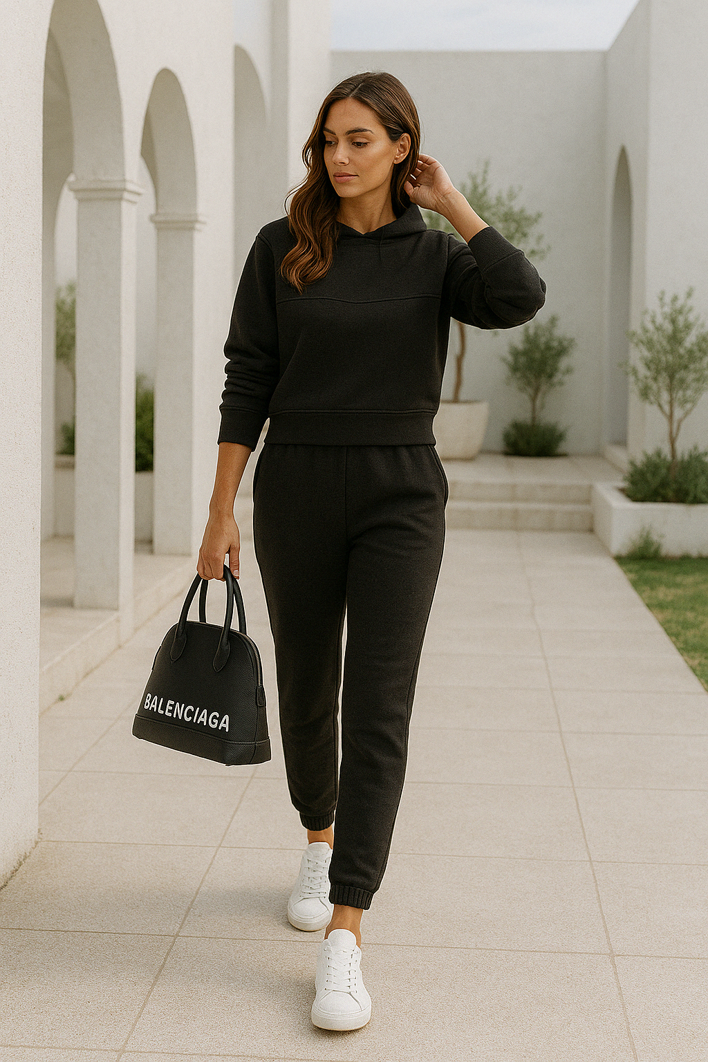 Veloura – Luxe joggingpak met fluweelzachte feel