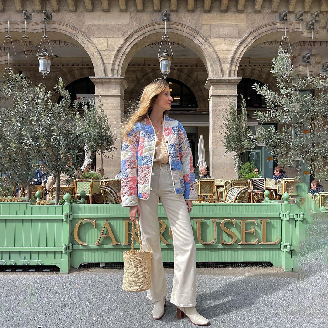 Anneliese - Kunstzinnige Printjas | Trendy, Stijlvol & Comfortabel | Een Must-Have voor Elk Seizoen
