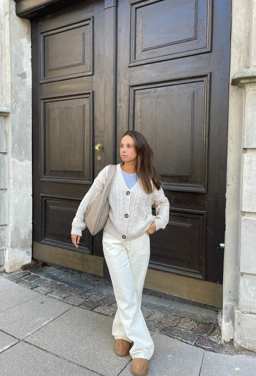 Noa Luxe Weave Handtas
