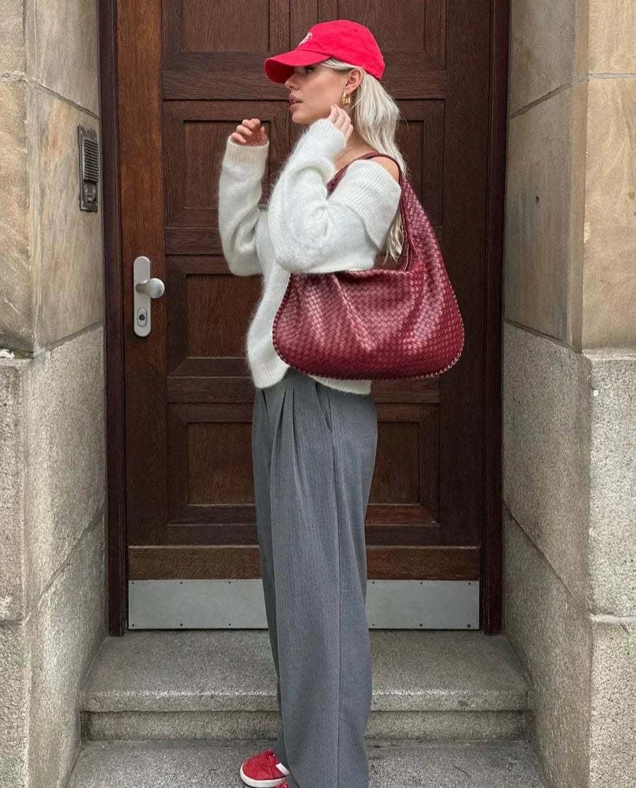 Noa Luxe Weave Handtas