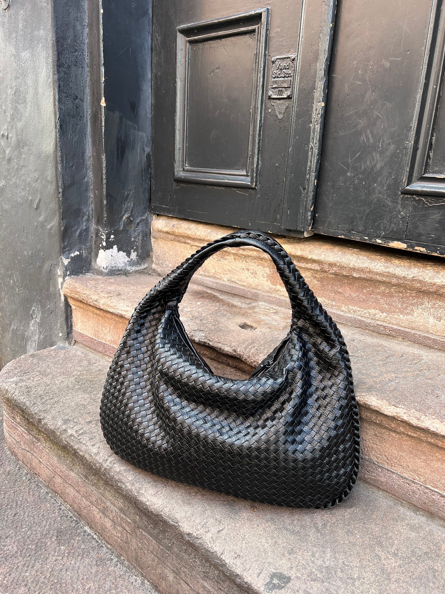 Noa Luxe Weave Handtas