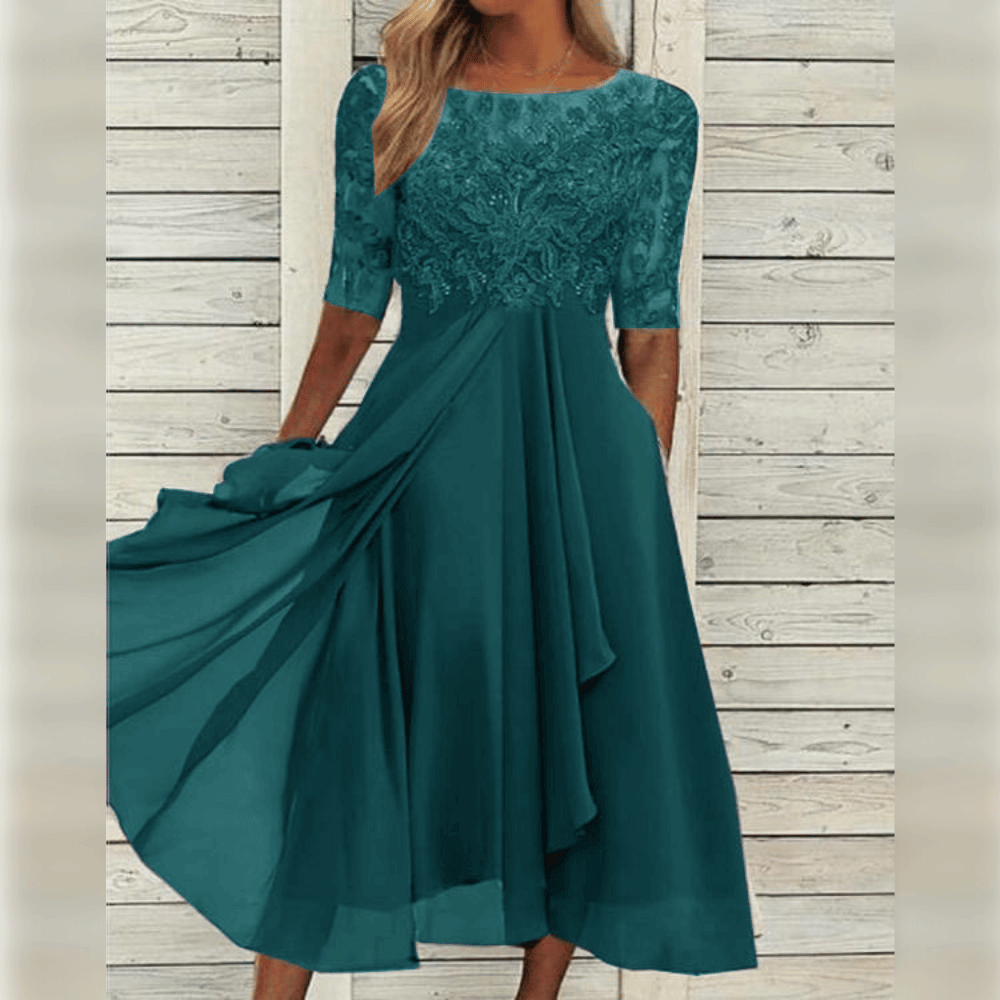 Stellar Belle – Tijdloze Maxi Galajurk