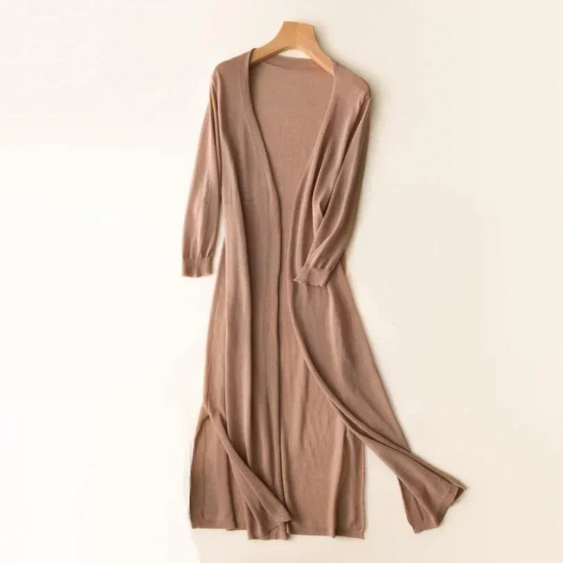 SoftFlow Duster – Lichtgewicht Lange Vest