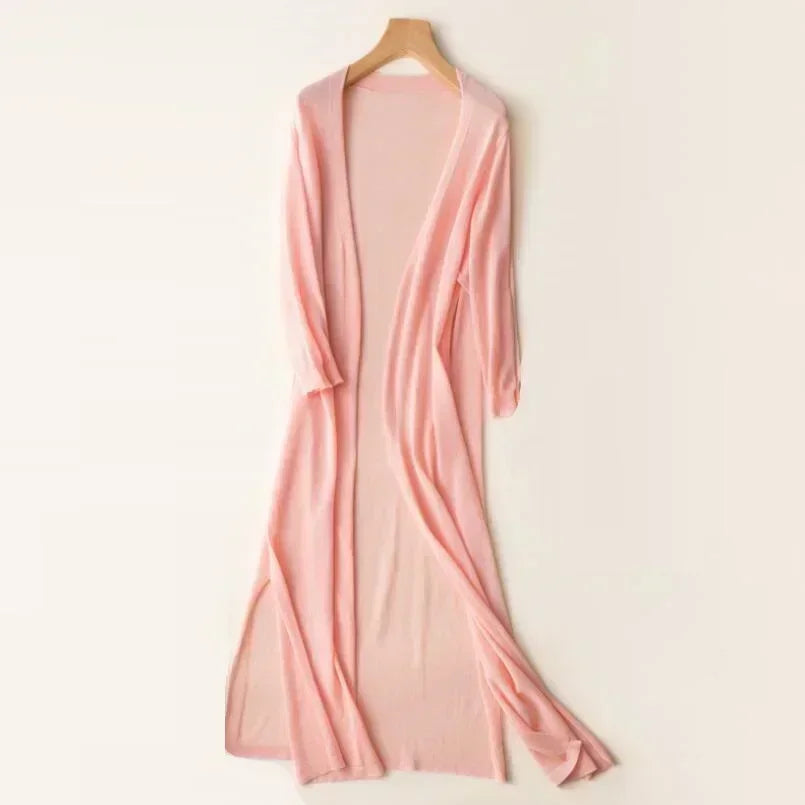 SoftFlow Duster – Lichtgewicht Lange Vest
