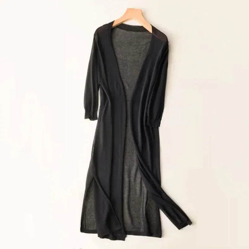 SoftFlow Duster – Lichtgewicht Lange Vest