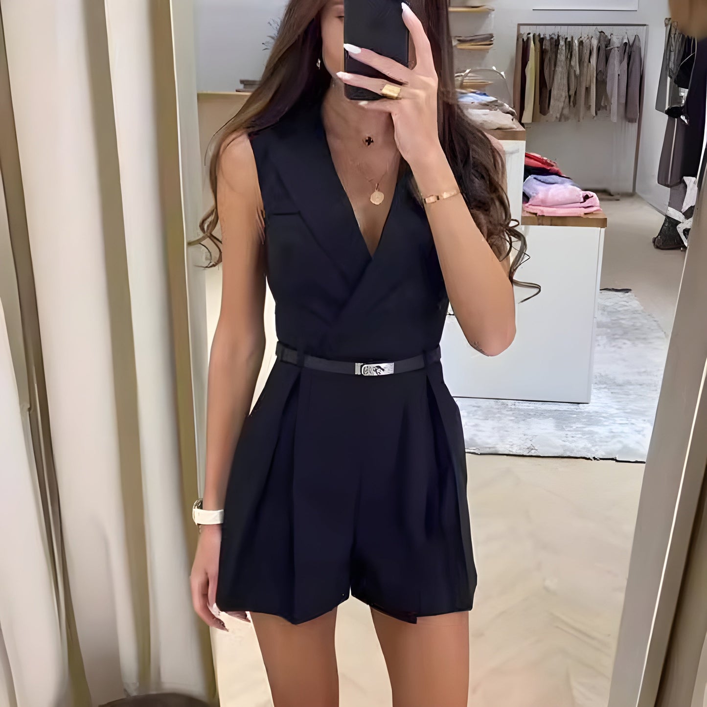 Lila – Elegante Mouwloze Jumpsuit | Stijlvol en Comfy