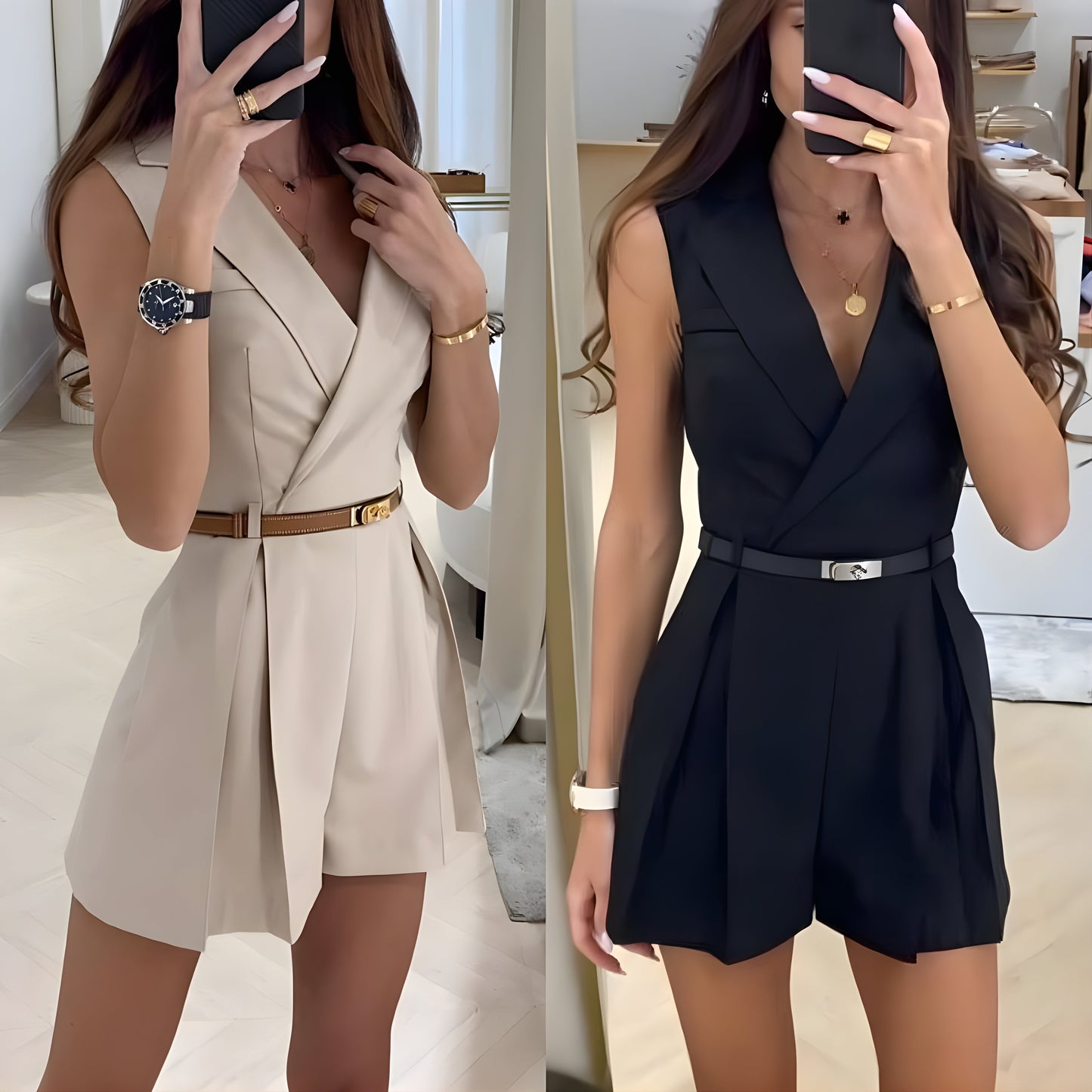 Lila – Elegante Mouwloze Jumpsuit | Stijlvol en Comfy