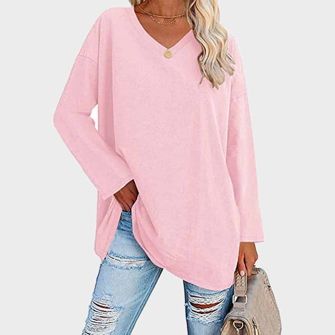 Selena – Luxe Zomerblouse met Lange Mouwen voor Dames