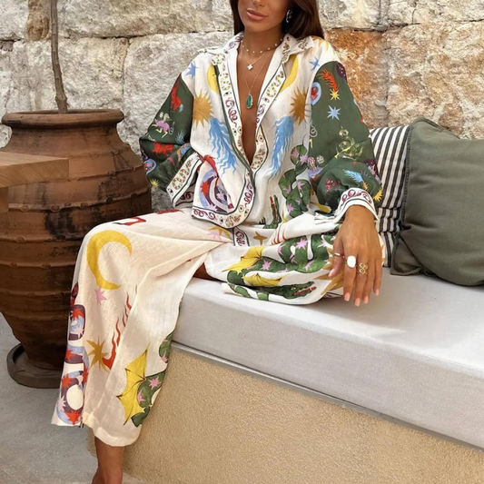 Solara Set – Zomerse Tweedelige Damesoutfit met Stijl
