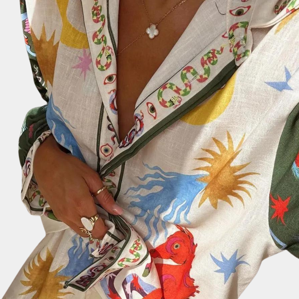 Solara Set – Zomerse Tweedelige Damesoutfit met Stijl