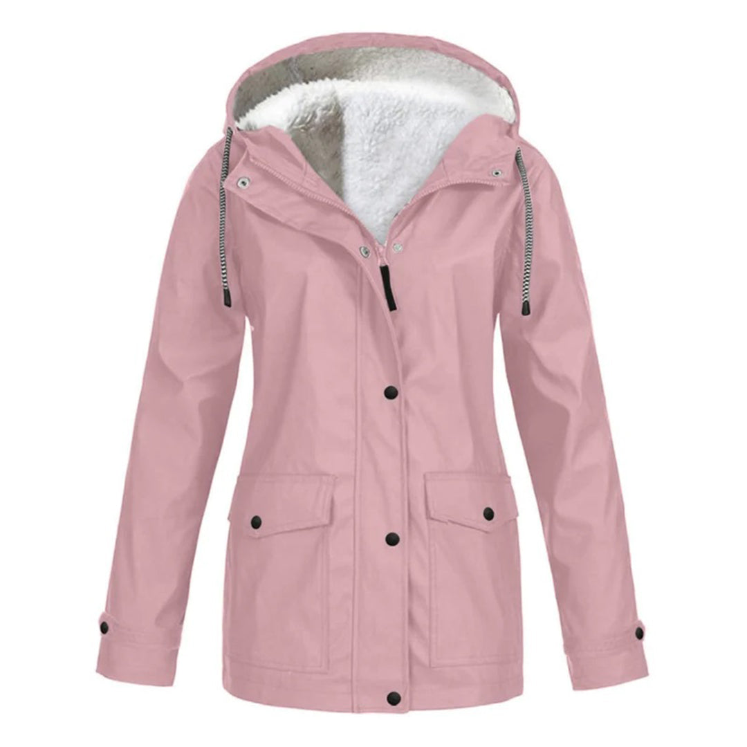 Luna - Elegante waterdichte jas met zachte fleece voering