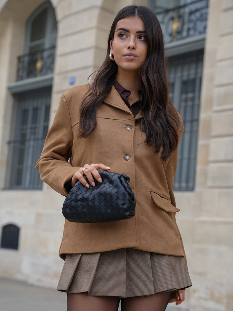 Vintage Charm Bruine Damesjas