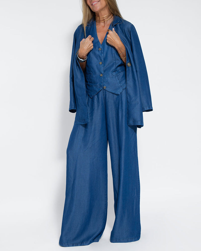 Elise – 2-Delige Linnen Outfit