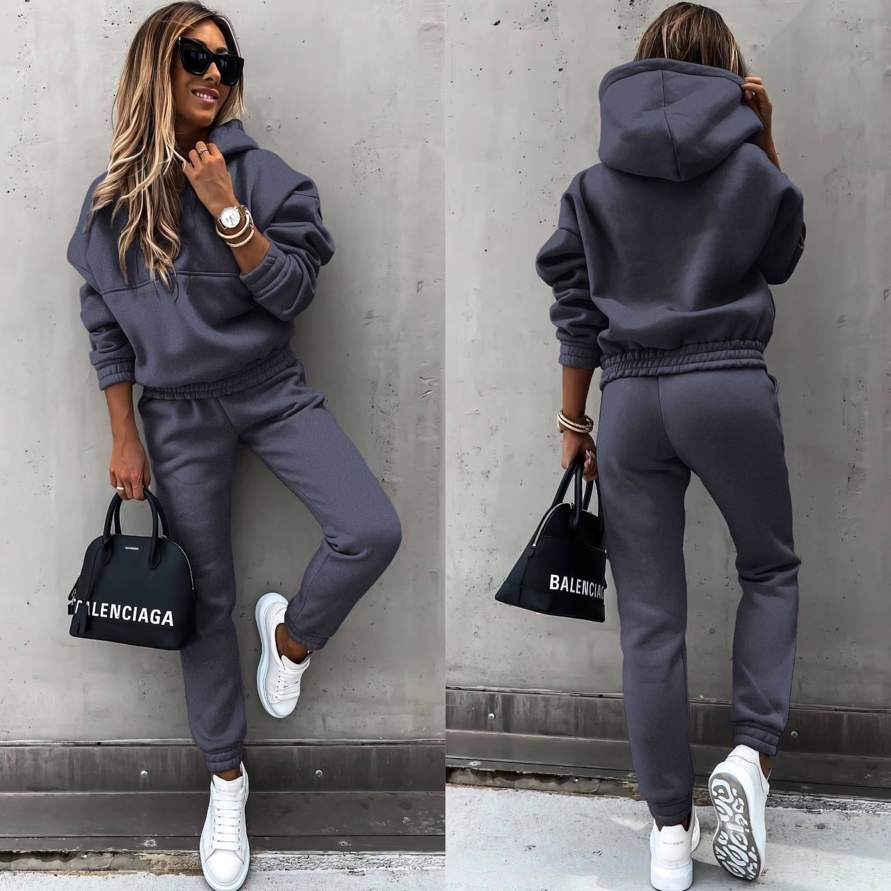 Veloura – Luxe joggingpak met fluweelzachte feel