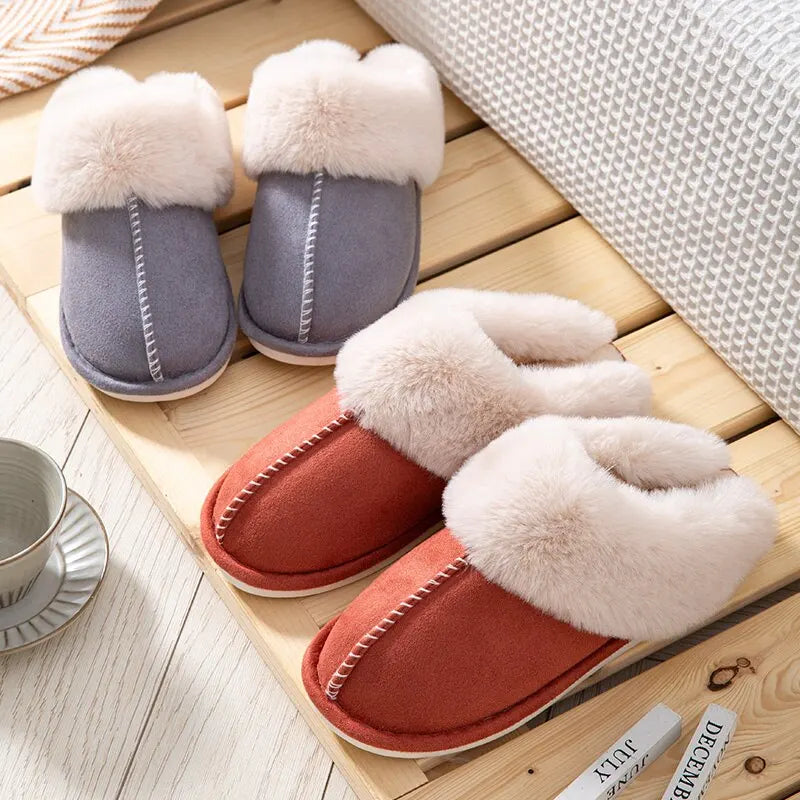 Ella – Warme Pluchen Pantoffels