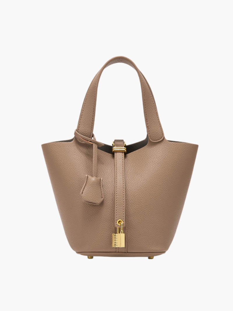 Bellaria Elegance – Luxe Handtas met Verfijnd Slotdetail