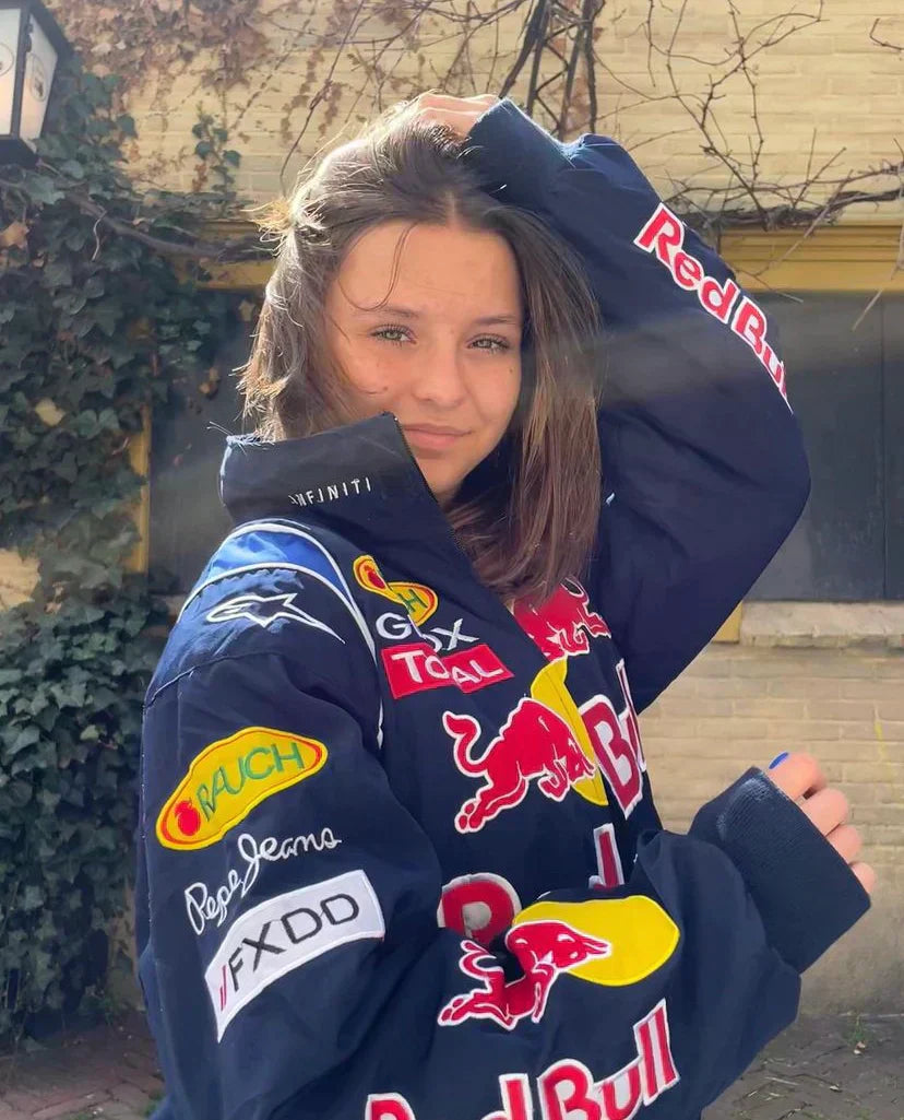 Velocity Edge Racing Jacket – Iconische Retro Motorsportstijl