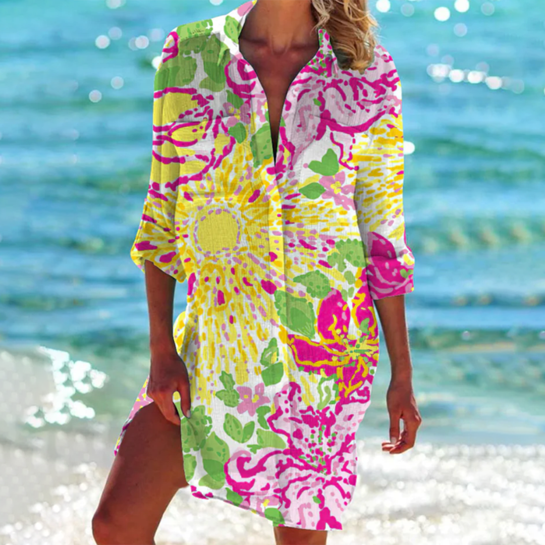Livia - Chique Zomerjurk met Split