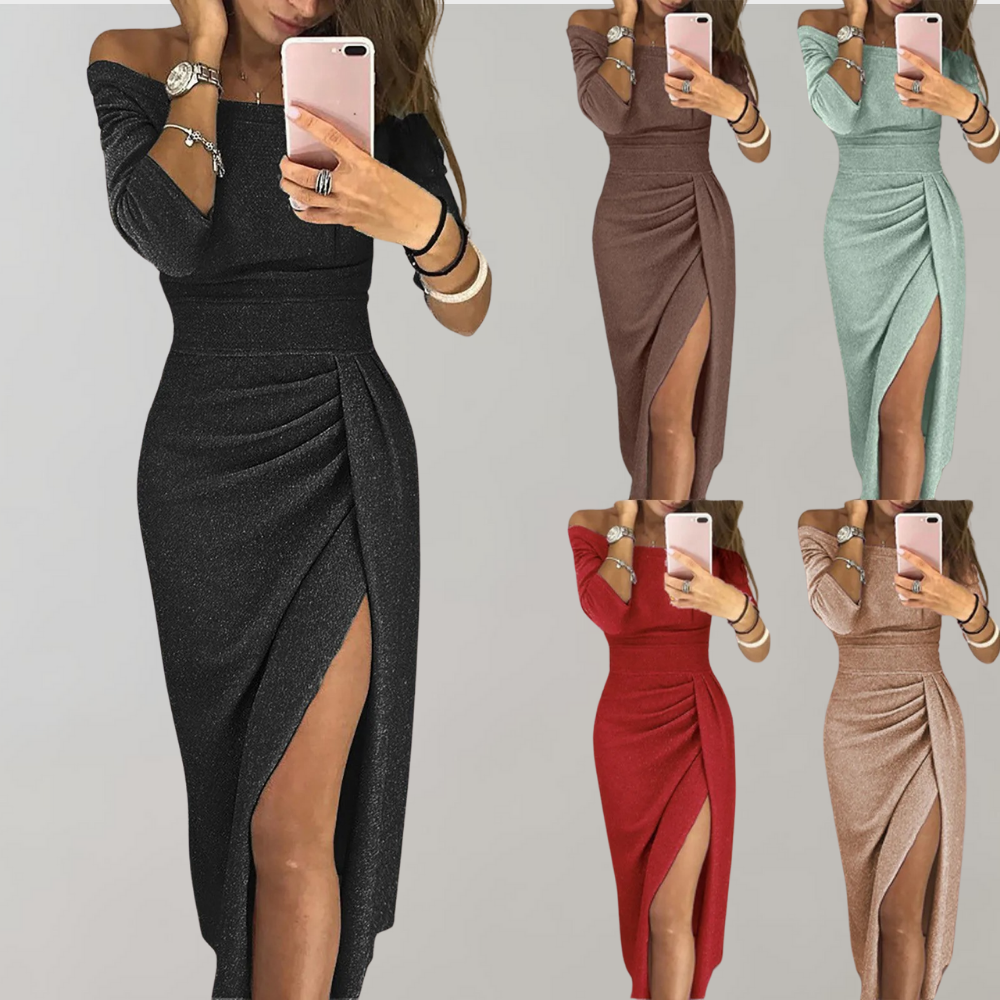 Elanora™ – Glitter Zomerjurk voor Dames