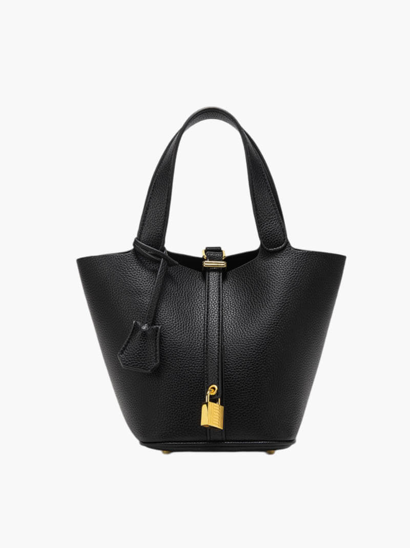Bellaria Elegance – Luxe Handtas met Verfijnd Slotdetail