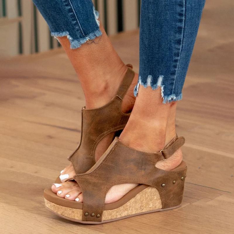 ComfortStep – Leren sandalen met orthopedische ondersteuning voor dames