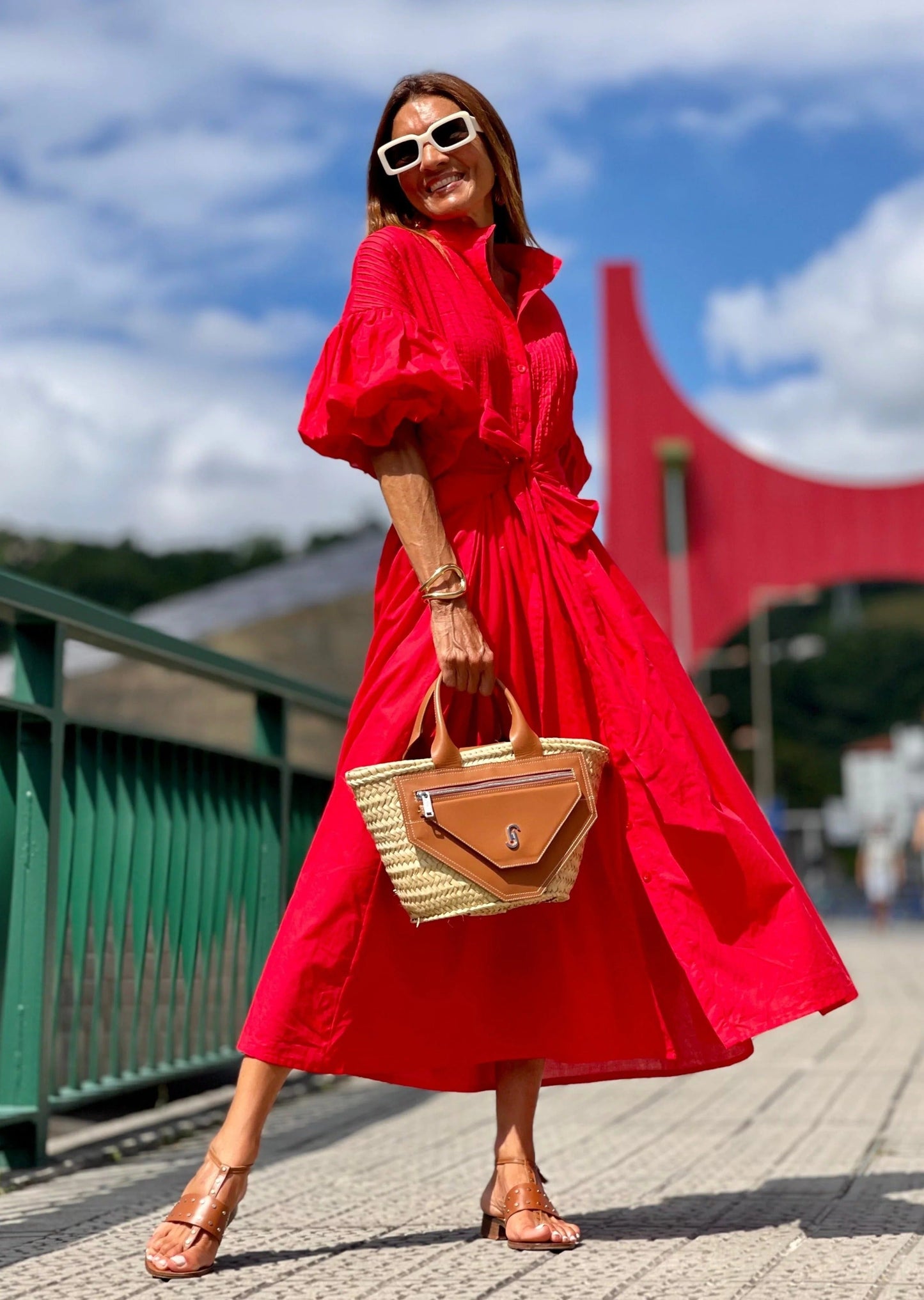 Scarlett – Rode Elegantie Jurk